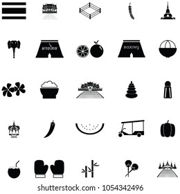 thailand icon set