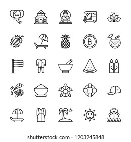 Thailand Icons Pack 