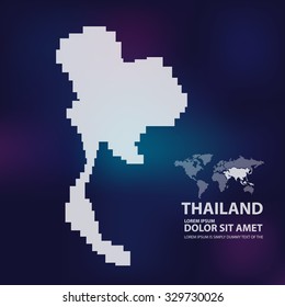 thailand map