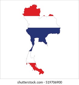 Thailand map 