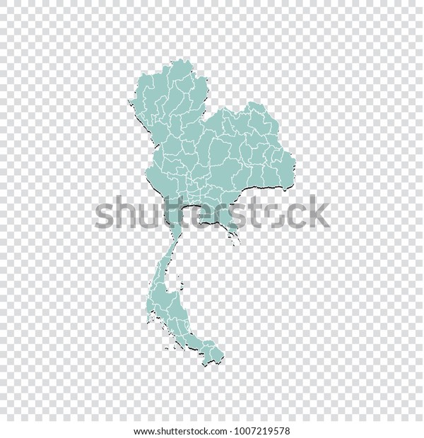 Download Transparent Thailand Map Cartoon PNG