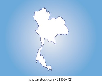 thailand map  ,map vector,Thailand map vector