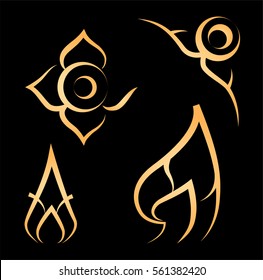 Thailand ornaments 