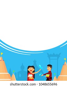 Thailand Songkran Festival Is the new year of Thailand