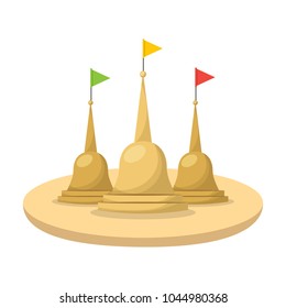 thailand temple traditonal culture building