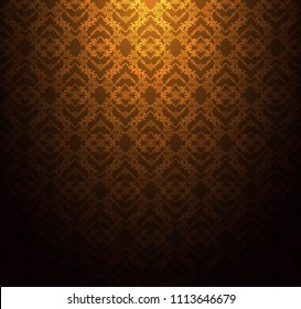 Thailand thai vintage pattern texture background wallpaper design vector 