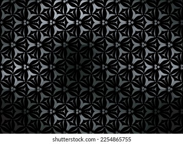 Thailand thai vintage pattern texture background wallpaper design vector - Shutterstock ID 2254865755