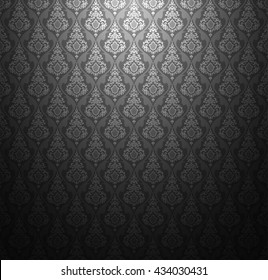 thailand thai vintage pattern texture background wallpaper vector