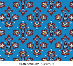 Thailand traditional art pattern in vector 