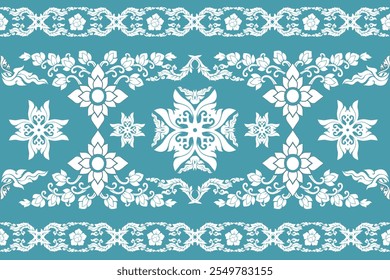 Thailand,thai pattern. seamless ,Traditional ethnic,fabric pattern for textiles,rugs, wallpaper,clothing, sarong, batik,wrap,embroidery,print,background,cover,vector illustration