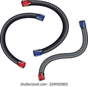 Thailook model motorbike variation hose