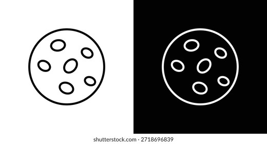 Thalassämie-Symbol-Logo-Element. Vektorgrafik. EPS10