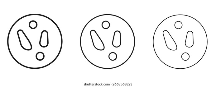 Thalassämie-Symbol für Website oder Apps Elemente, Logo. Pixel-Vektorgrafiken