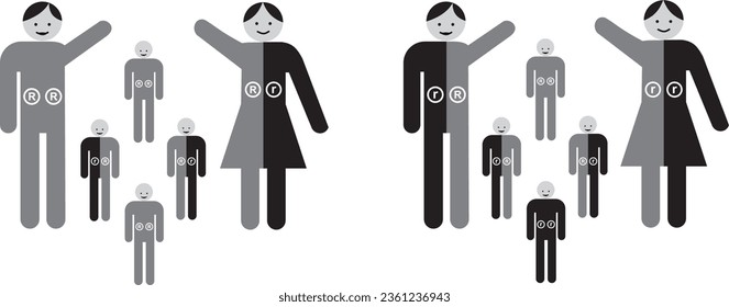 thalassemia disease Vector illustration with transparent Background - eps file