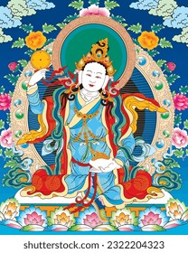 thangka,buddha art painting, buddhist art, buddha.