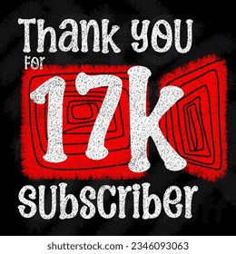 Thank you for 1 2 3 4 5 6 7 8 9 10 11 12 13 14 15 16 17 18 19 20 k subscriber selebration poster on social media 