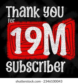 Thank you for 1 2 3 4 5 6 7 8 9 10 11 12 13 14 15 16 17 18 19 20 21 22 23 24 25 26 27 28 29 30 40 50 60 70 80 90 100 M subscriber selebration poster on social media 