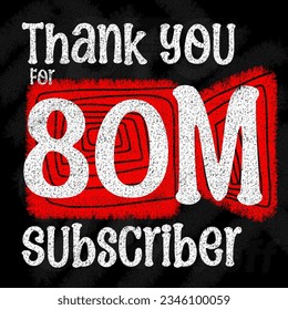 Thank you for 1 2 3 4 5 6 7 8 9 10 11 12 13 14 15 16 17 18 19 20 21 22 23 24 25 26 27 28 29 30 40 50 60 70 80 90 100 M subscriber selebration poster on social media 