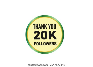 thank you 19k followers,  vector, illustration, social, media, post,  subscribers, followers animation design, banner, premium, background
