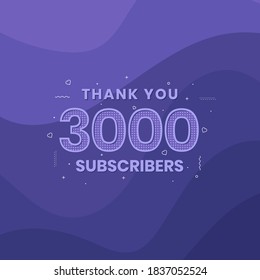 Thank you 3000 subscribers 3k subscribers celebration.