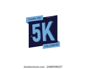 Thank You 5000 Followers On Social Media