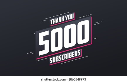 Thank you 5000 subscribers 5k subscribers celebration.