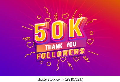 791 50k Followers Images, Stock Photos & Vectors | Shutterstock