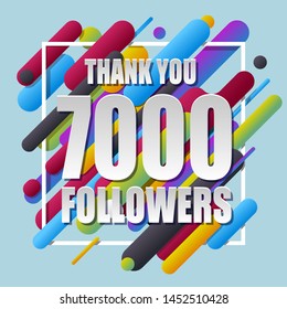 Thank You 7000 followers banner