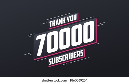 Thank you 70000 subscribers 70k subscribers celebration.