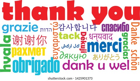 thank you in all languages 