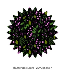 Thank You Appreciation Gratitude Floral Leaves Trendy Typography Vector Background for Greeting Cards, Post Cards, Poster, Flyers, Social Media