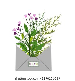 Thank You Appreciation Gratitude Floral Leaves Trendy Typography Vector Background for Greeting Cards, Post Cards, Poster, Flyers, Social Media