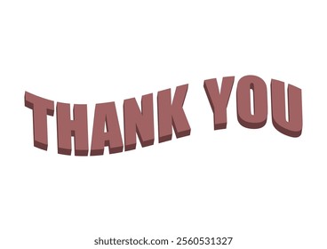 Thank you background with lettering. Thank you speech bubble banner design vector.