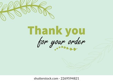 Thank you banner. Can be used for business, marketing and advertising. Vector EPS 10. Isolated on white background