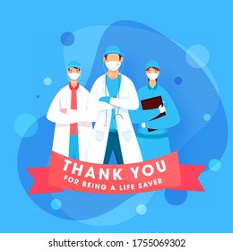 Thank You for Being a Lifesaver as Medical Personnel Team for Fighting the Coronavirus (Covid-19).