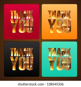 thank you buttons