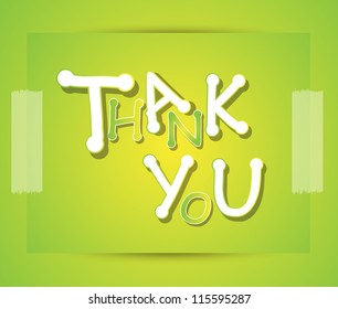 thank you card