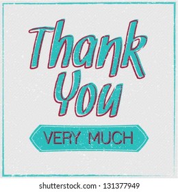 Thank you card