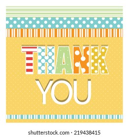 Thank you card