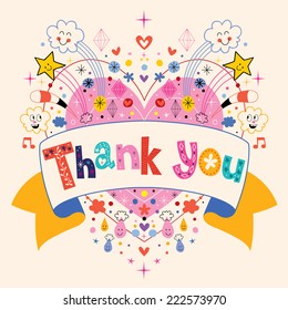 Thank you card