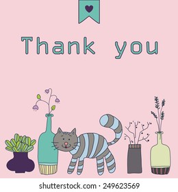 Thank you card