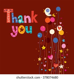 thank you card