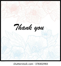 thank you card