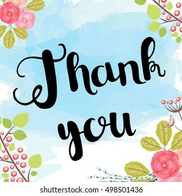 Thank you card 