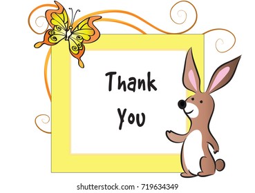 Thank you card