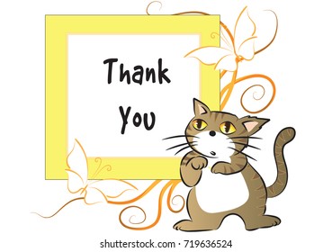 Thank you card