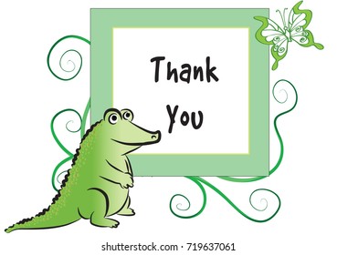 Thank you card