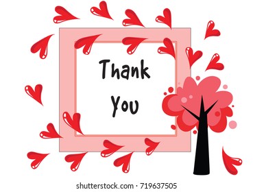 Thank you card