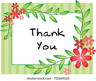 Thank you card