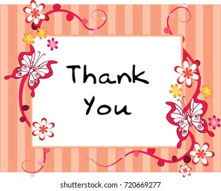 Thank you card